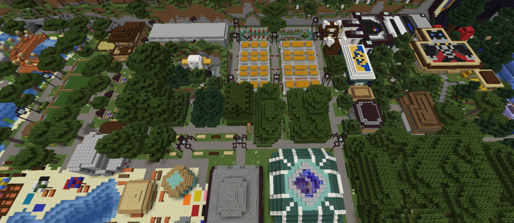 Screenshot of Minecraft Town Made by MisfitMC