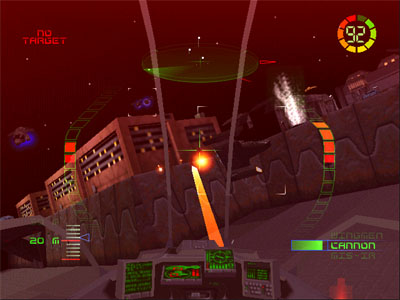 Screenshot Showing Enemies and the HUD