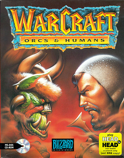 Warcraft: Orcs & Humans Cover Art (Fair Use, WikiMedia)