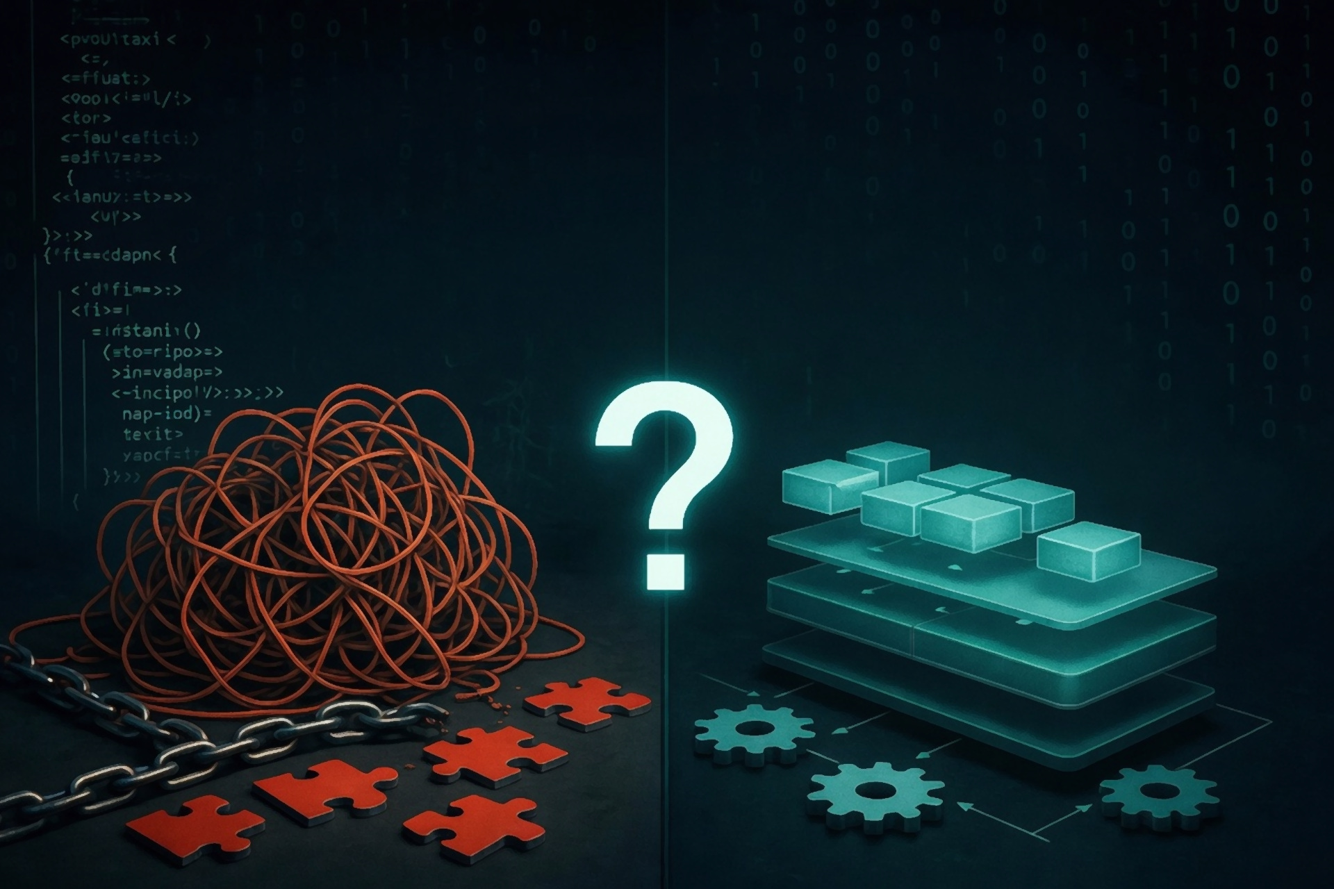 How do you decide when an old software system should be rewritten instead of patched?